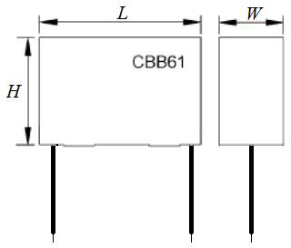 Конденсатор пусковой CBB61, фото
